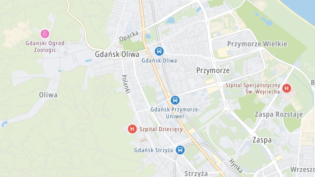 Mapa miejsca zdarzenia