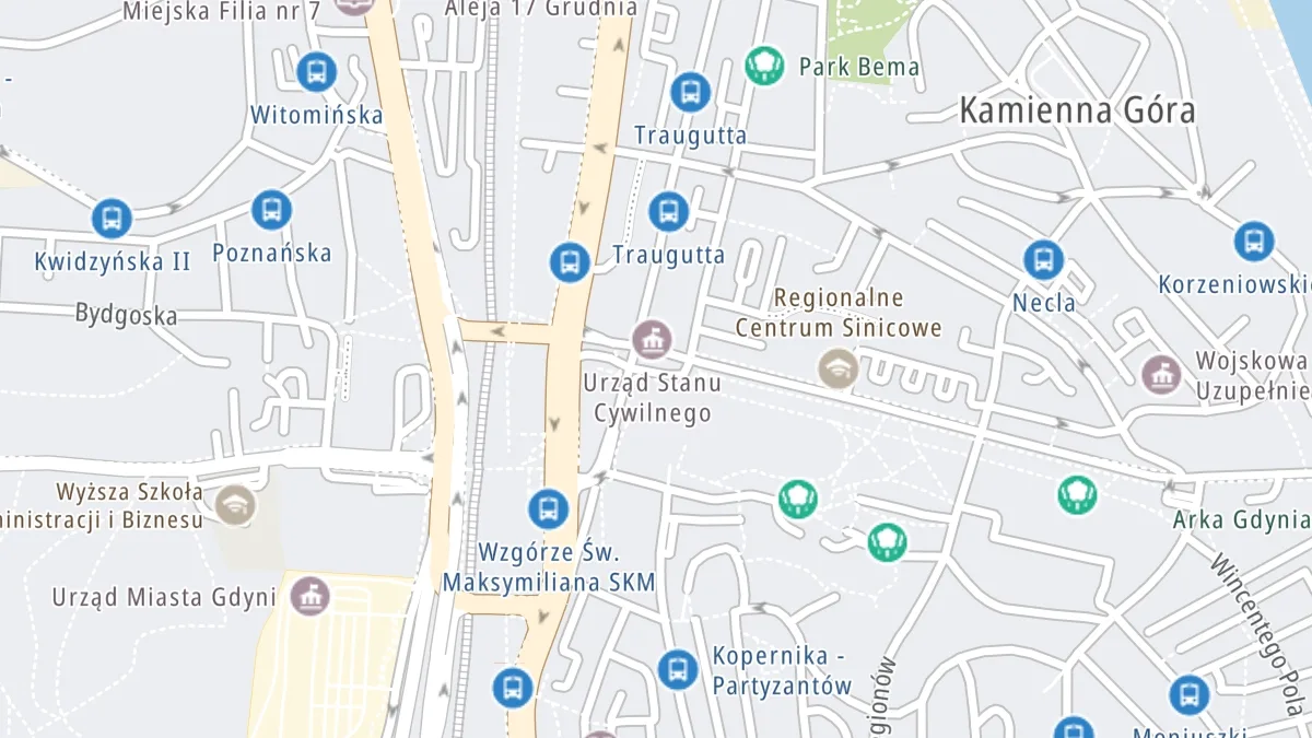 Mapa miejsca zdarzenia