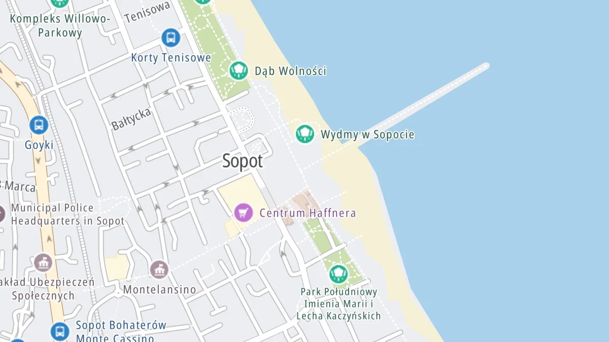 Mapa miejsca zdarzenia