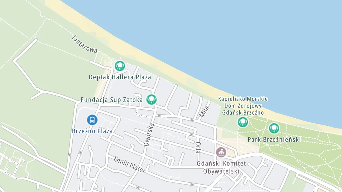 Mapa miejsca zdarzenia