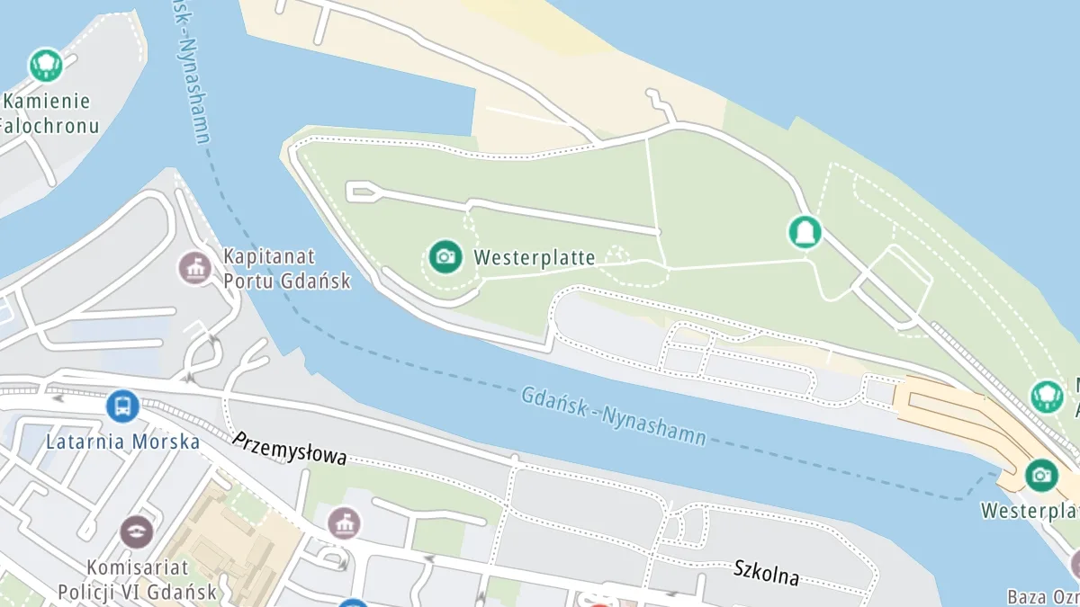 Mapa miejsca zdarzenia