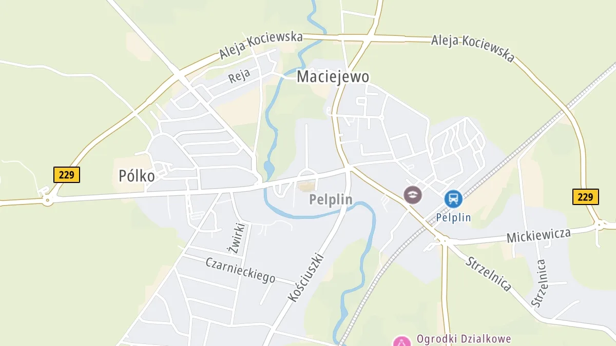 Mapa miejsca zdarzenia