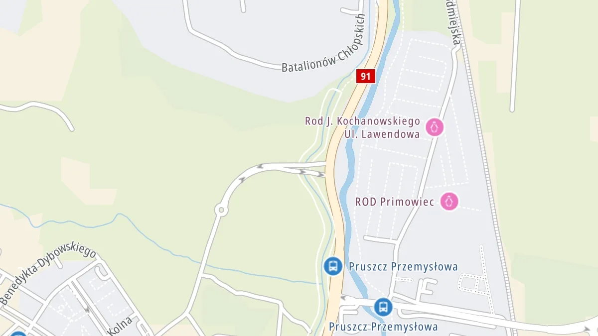 Mapa miejsca zdarzenia