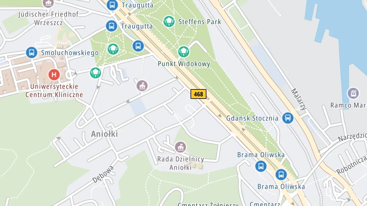 Mapa miejsca zdarzenia