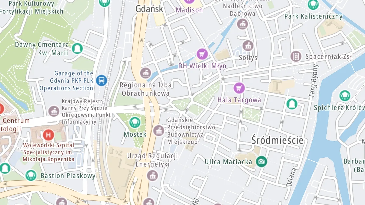 Mapa miejsca zdarzenia