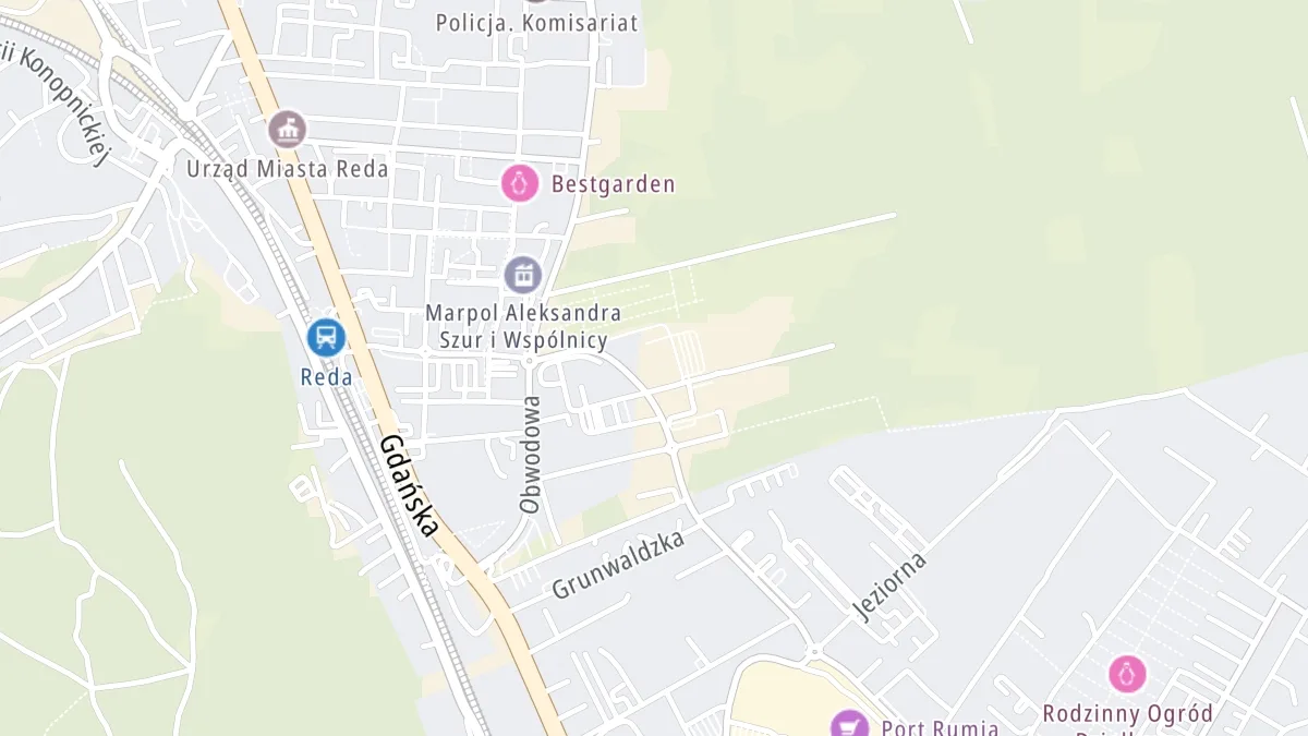 Mapa miejsca zdarzenia