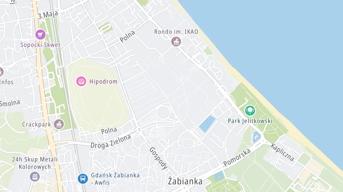 Mapa miejsca zdarzenia