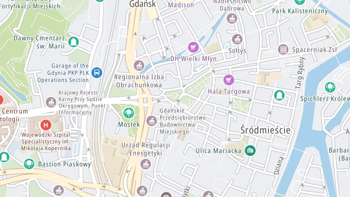 Mapa miejsca zdarzenia