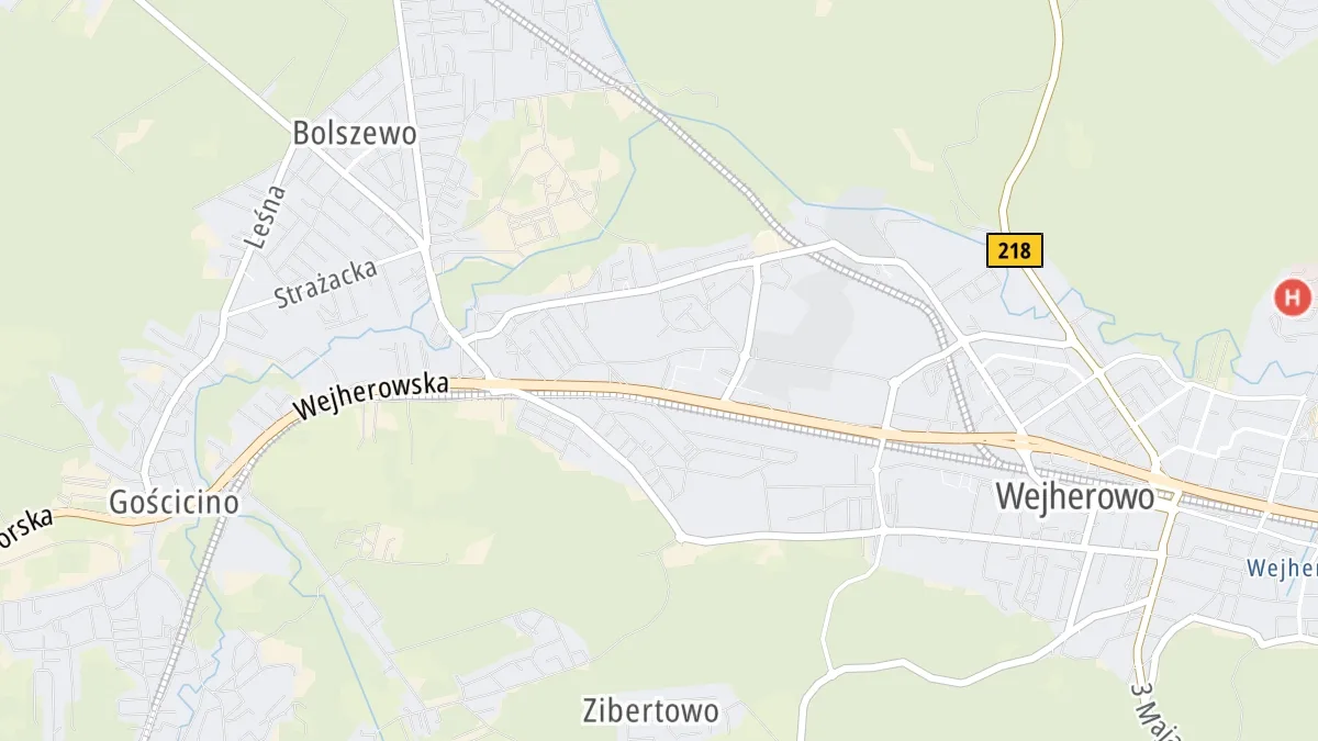 Mapa miejsca zdarzenia