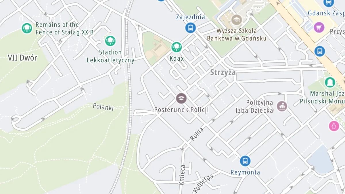 Mapa miejsca zdarzenia