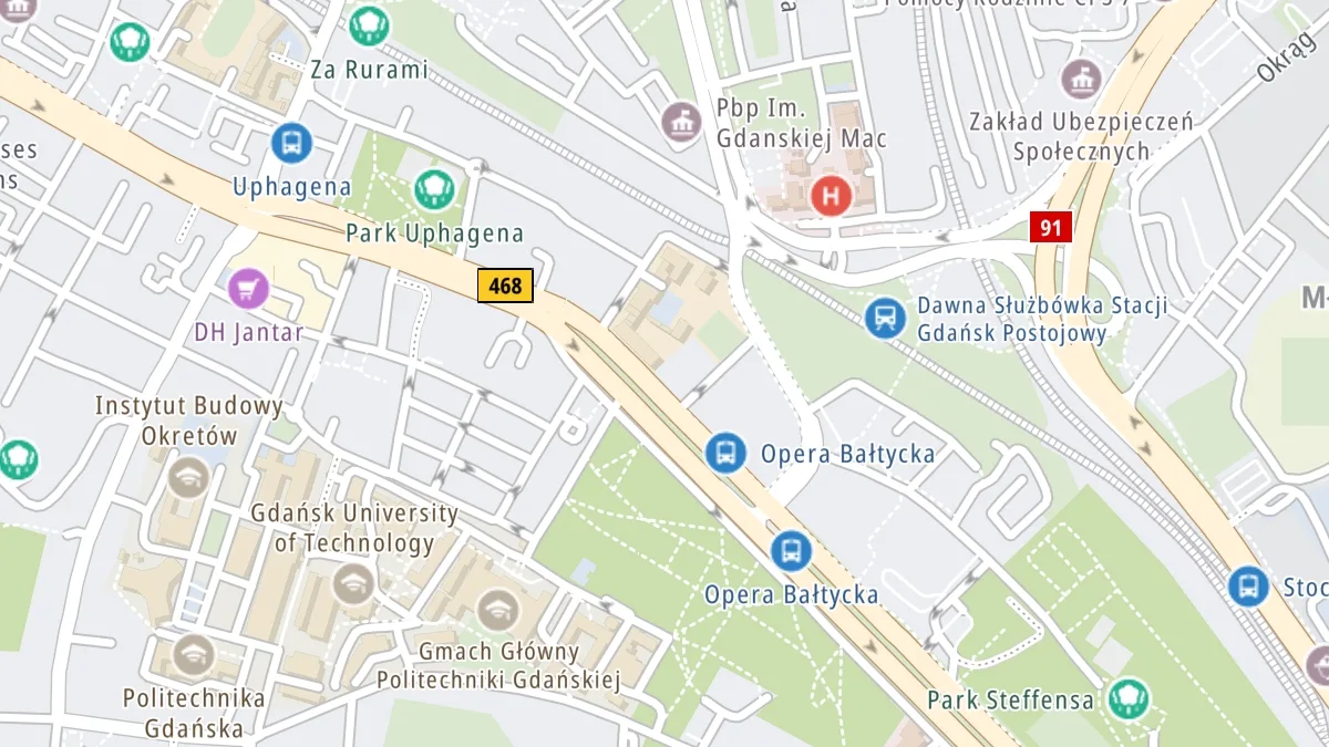 Mapa miejsca zdarzenia