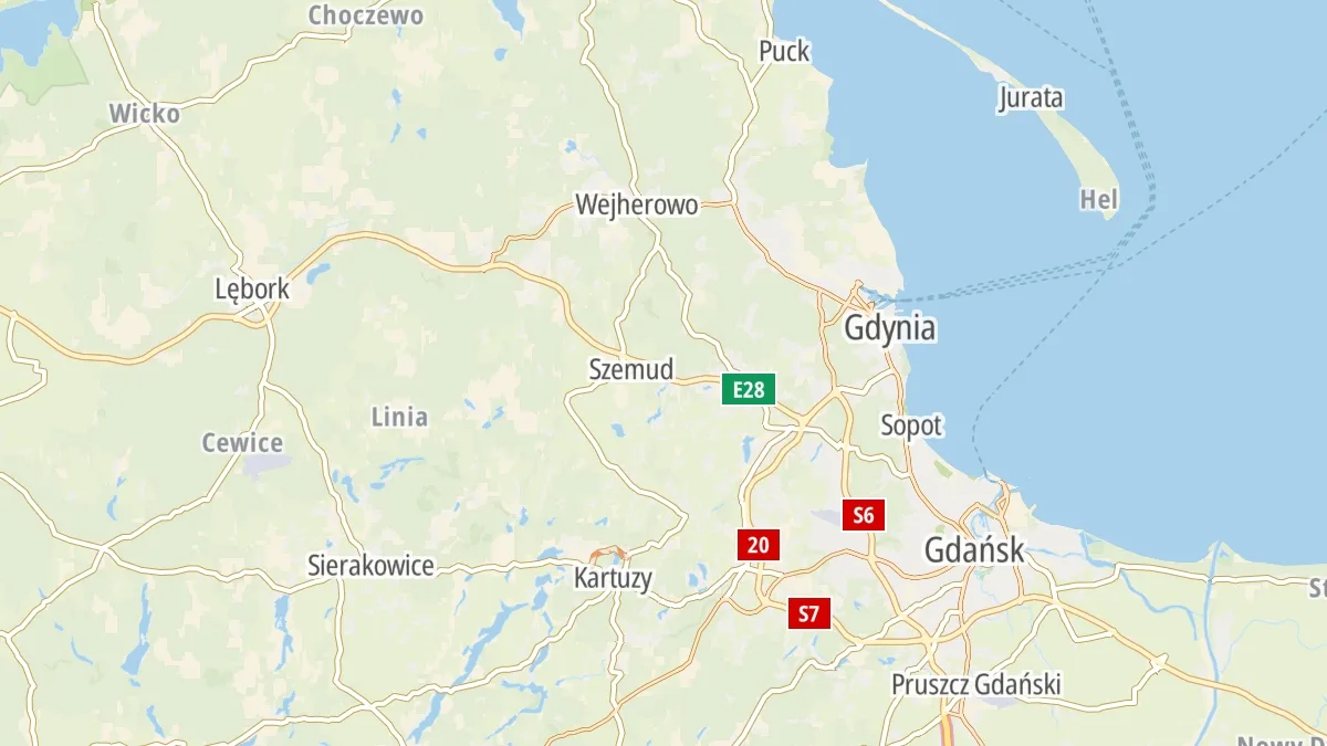 Mapa miejsca zdarzenia