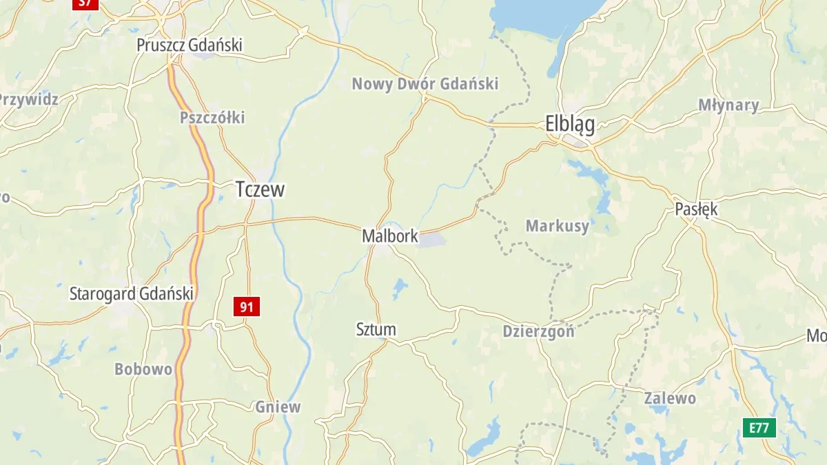 Mapa miejsca zdarzenia