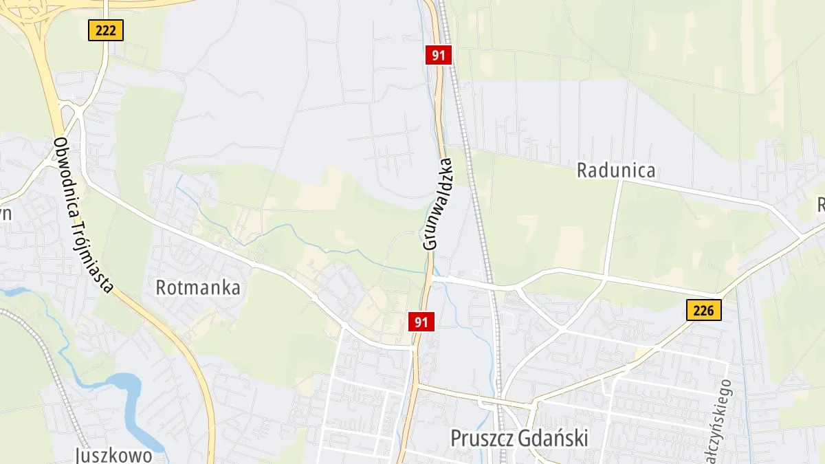 Mapa miejsca zdarzenia