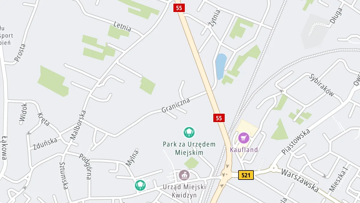 Mapa miejsca zdarzenia