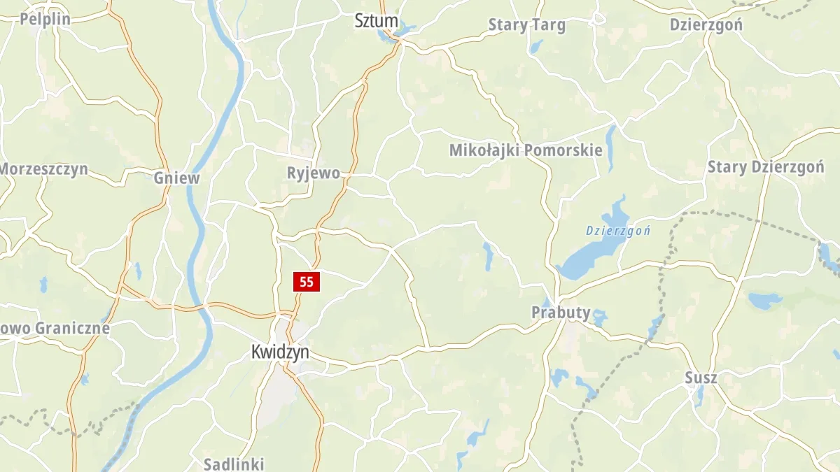 Mapa miejsca zdarzenia