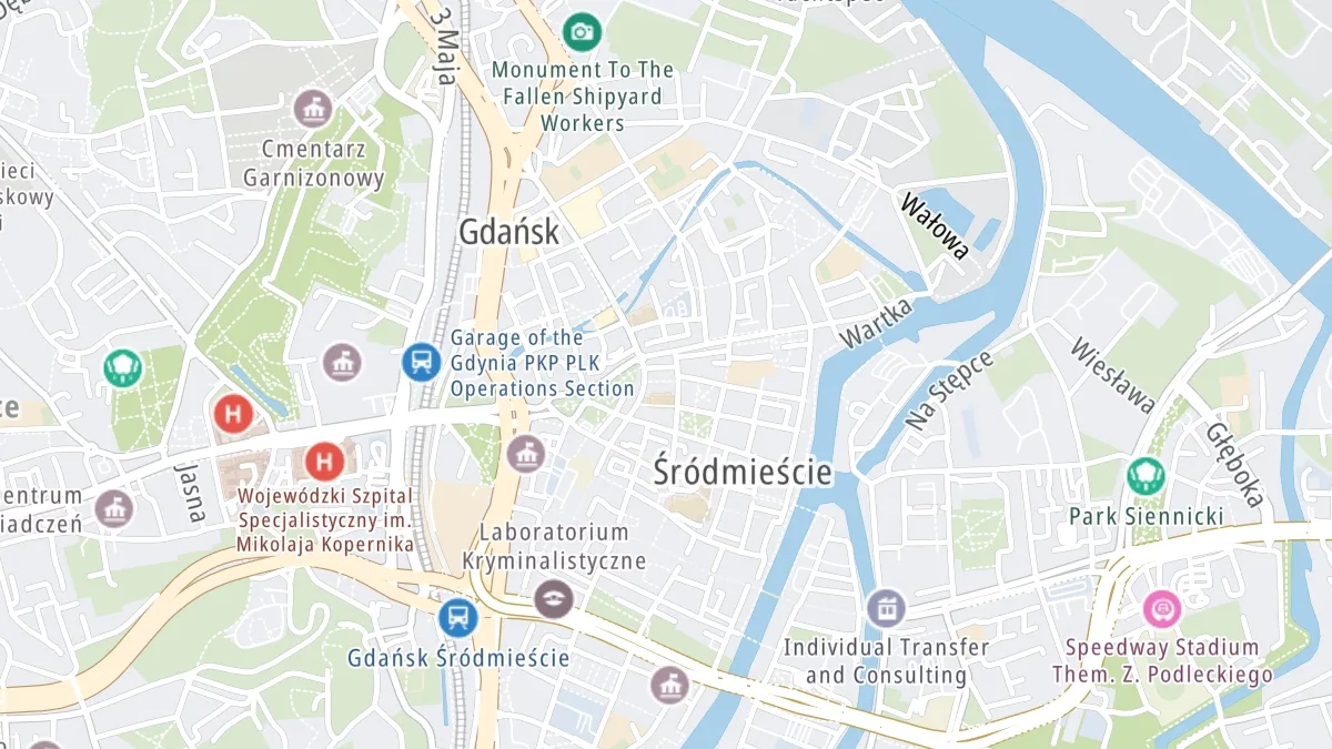 Mapa miejsca zdarzenia