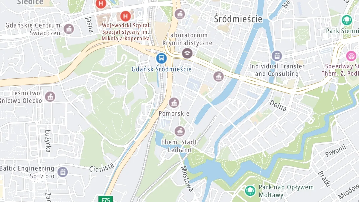 Mapa miejsca zdarzenia