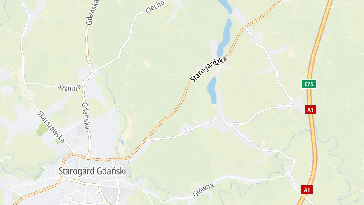 Mapa miejsca zdarzenia