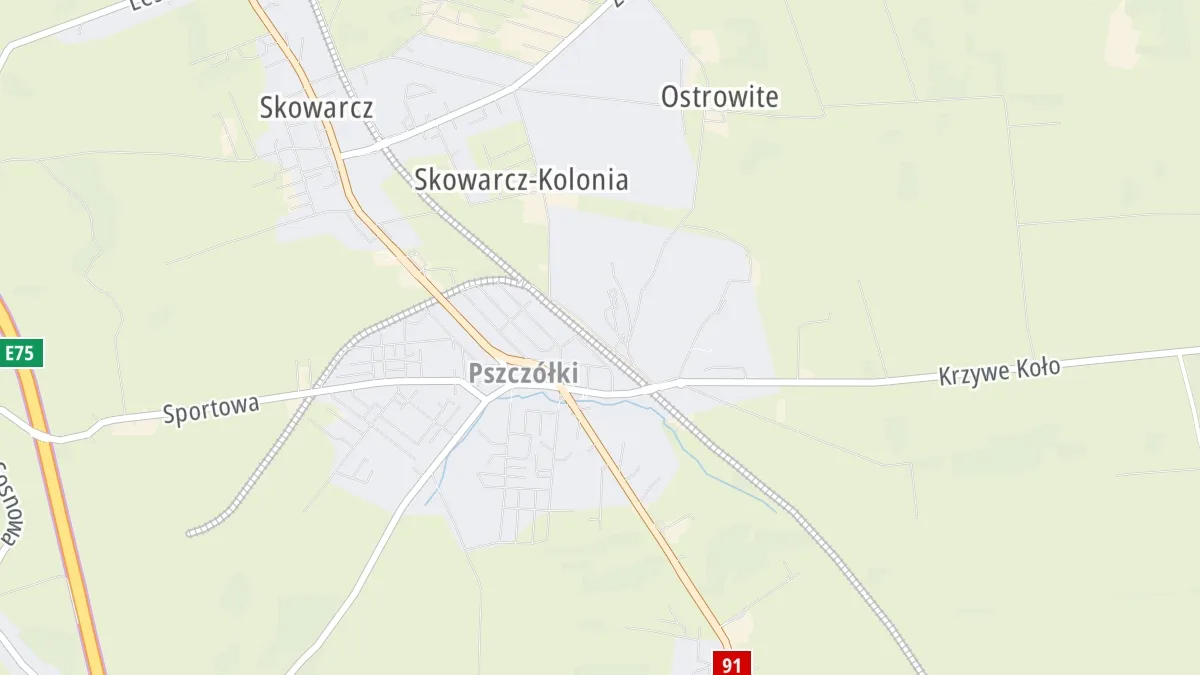 Mapa miejsca zdarzenia