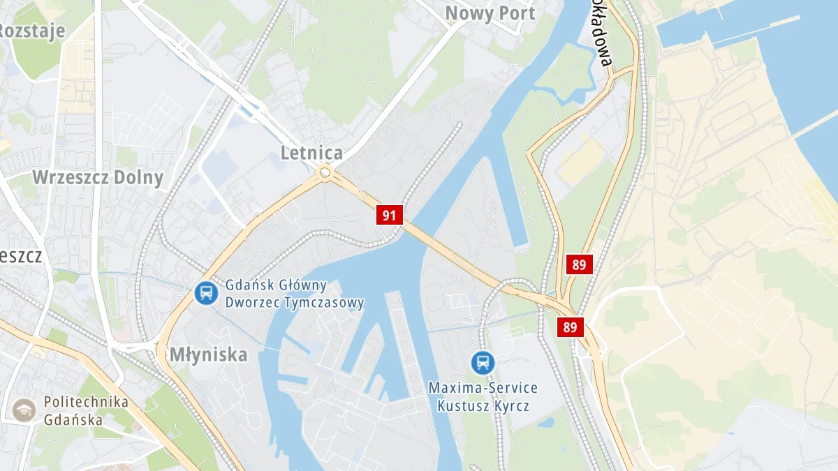 Mapa miejsca zdarzenia