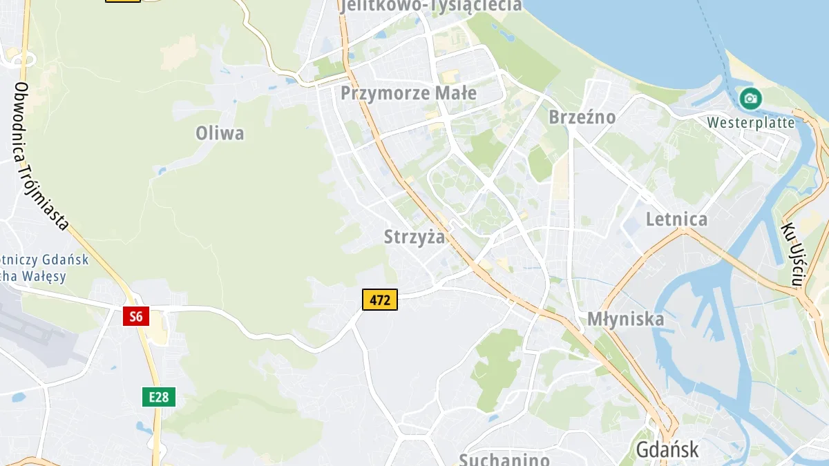 Mapa miejsca zdarzenia