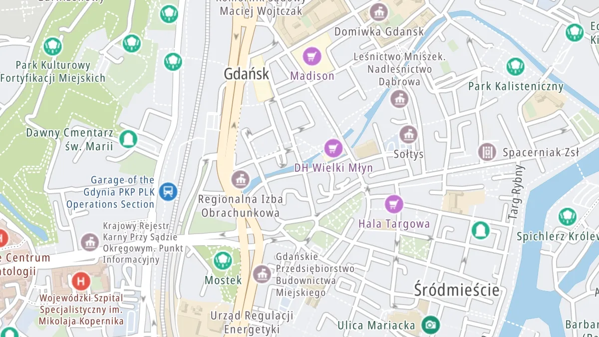 Mapa miejsca zdarzenia