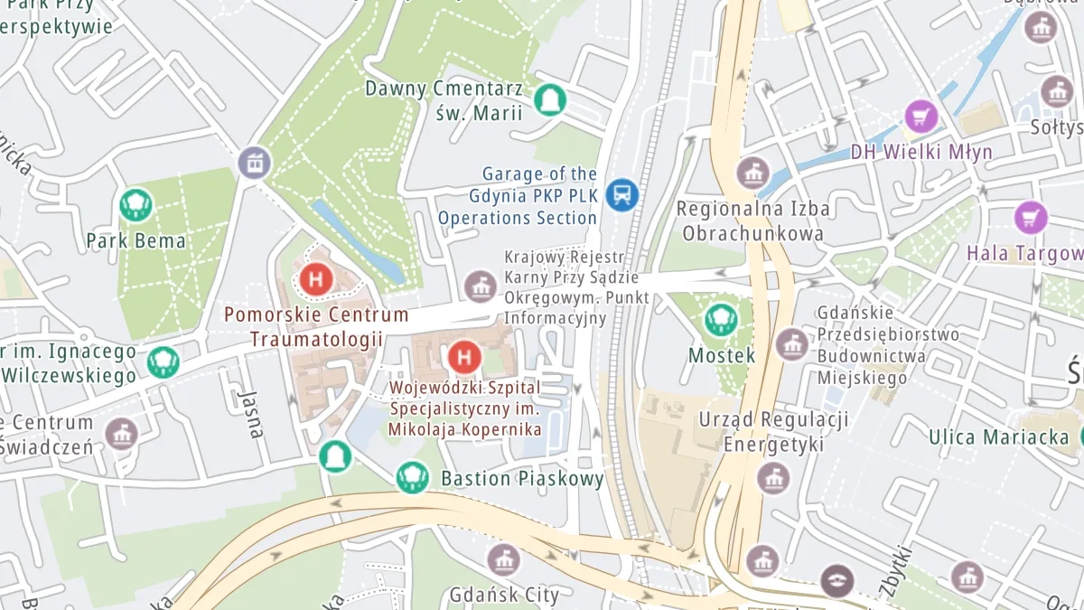 Mapa miejsca zdarzenia