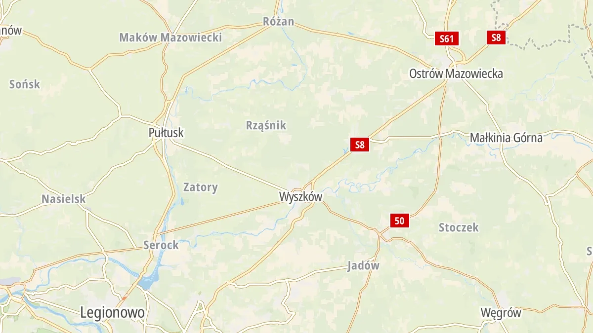 Mapa miejsca zdarzenia