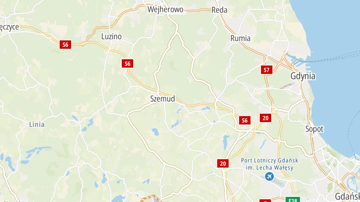 Mapa miejsca zdarzenia