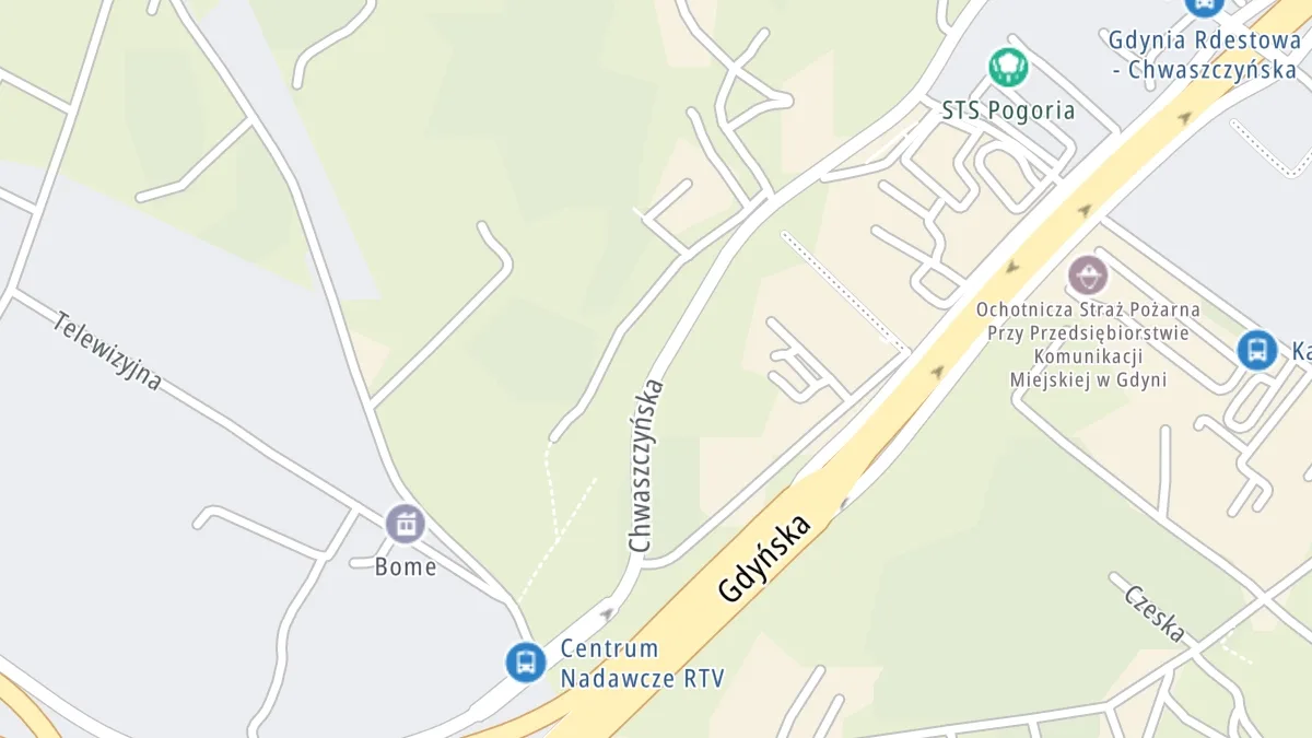 Mapa miejsca zdarzenia