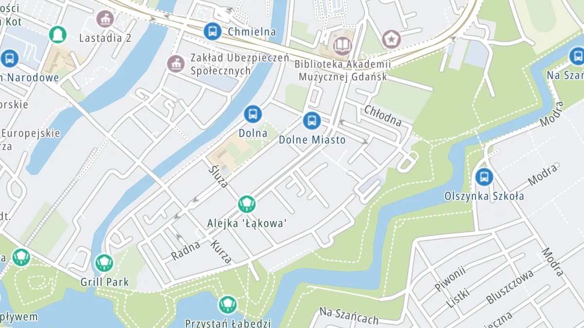 Mapa miejsca zdarzenia