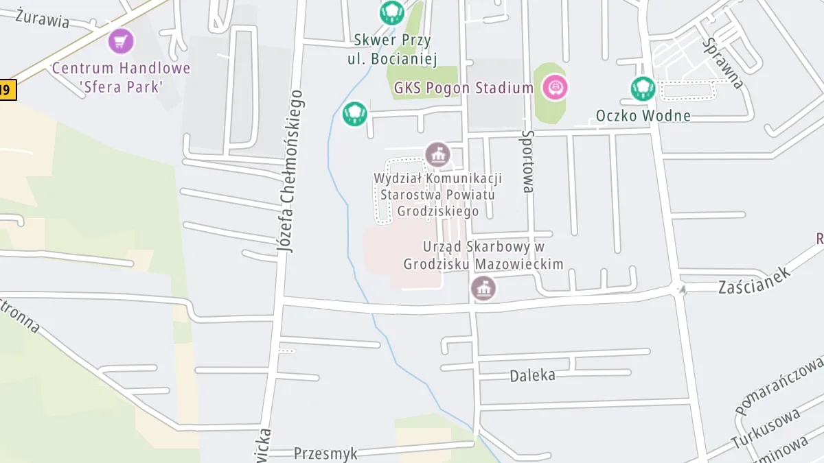 Mapa miejsca zdarzenia