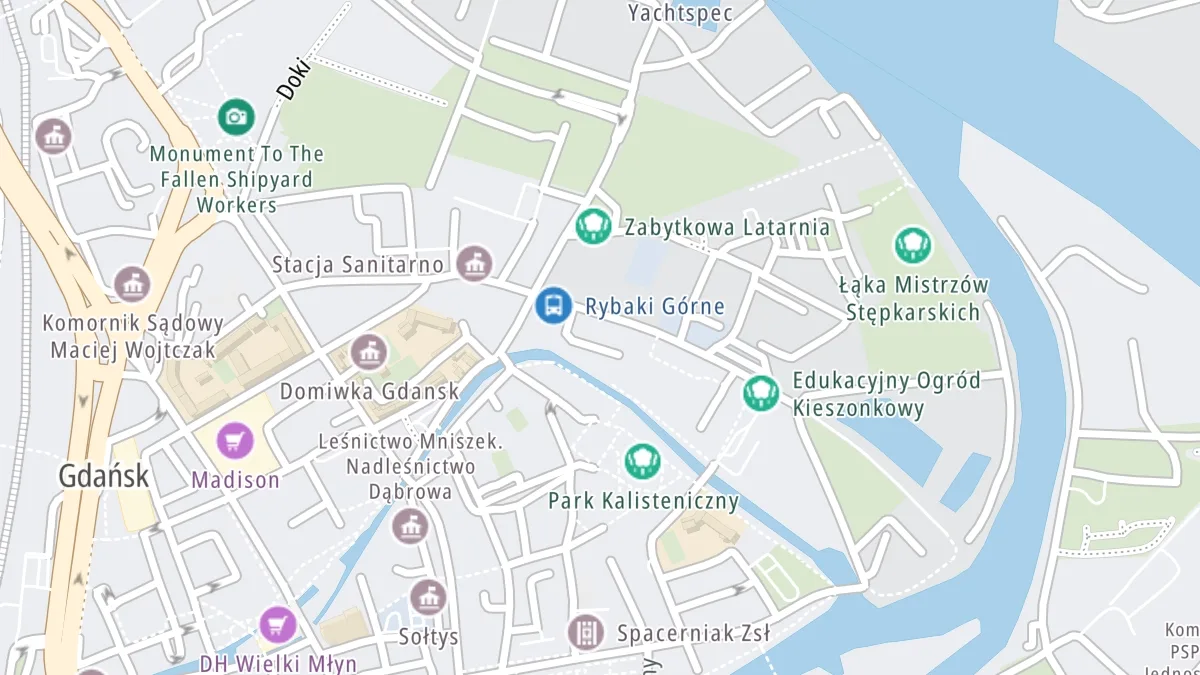 Mapa miejsca zdarzenia
