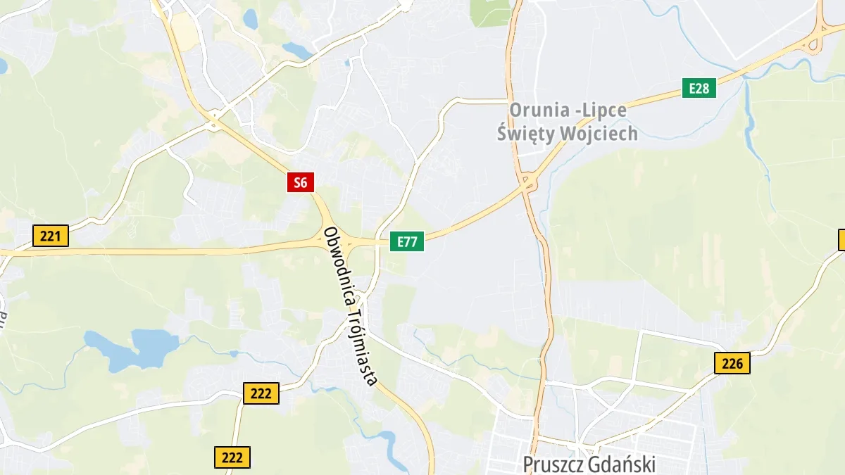 Mapa miejsca zdarzenia