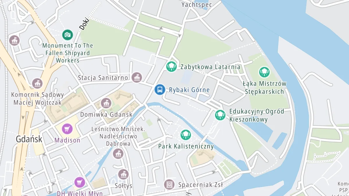 Mapa miejsca zdarzenia