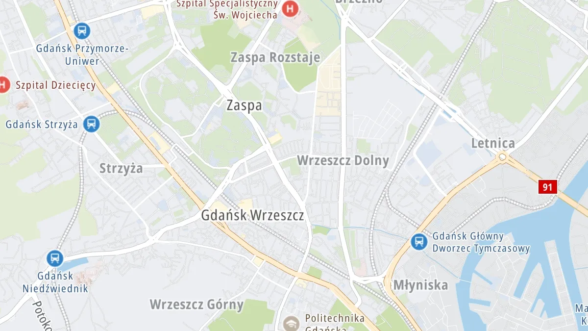 Mapa miejsca zdarzenia
