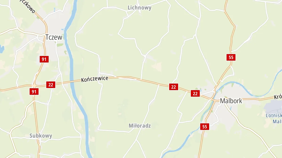 Mapa miejsca zdarzenia