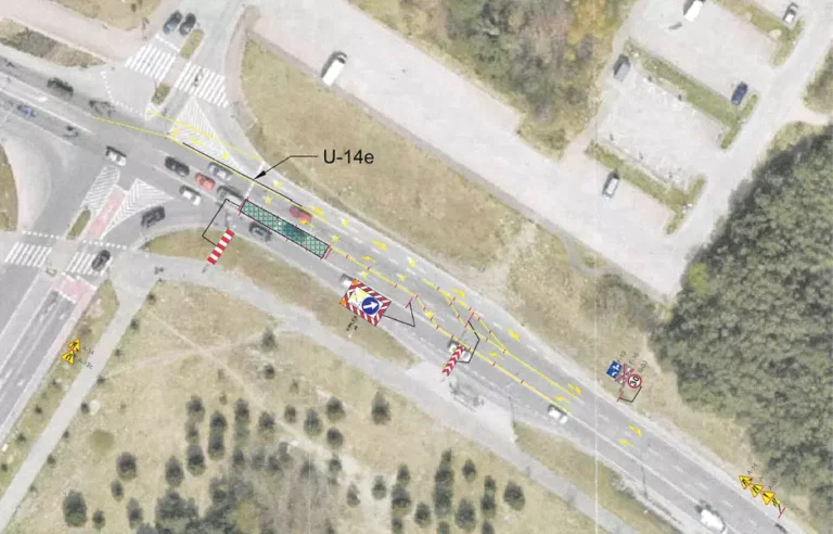 Będą ogromne korki na al. Jana Pawła II w Gdańsku (FOTO: GZDIZ)