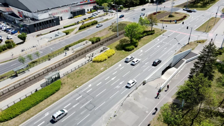 Do końca jesieni potrwa budowa przejścia na Zaspie w Gdańsku (FOTO: DRMG)