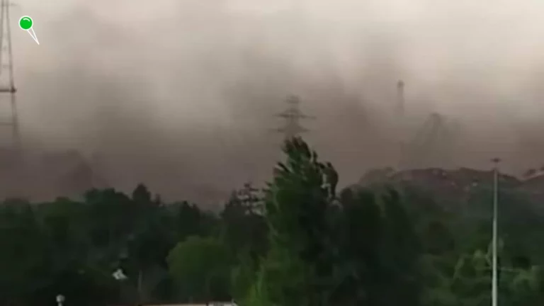 Gdańsk kontra pył węglowy. Działania czy fasada? (FOTO: czytelnik/wbijamszpile.pl)