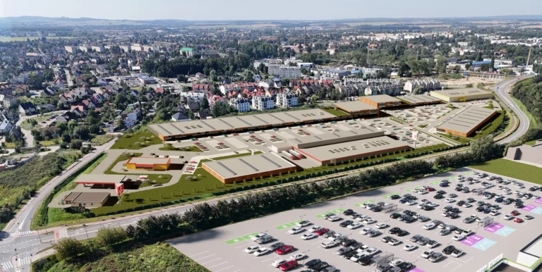 Tak będzie wyglądał nowy park handlowy w Pruszczu Gdańskim (FOTO: RWS Group)