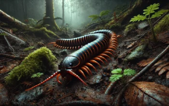Skolopendra jadowita. Groźne stworzenie lasów deszczowych (FOTO: canva.com)