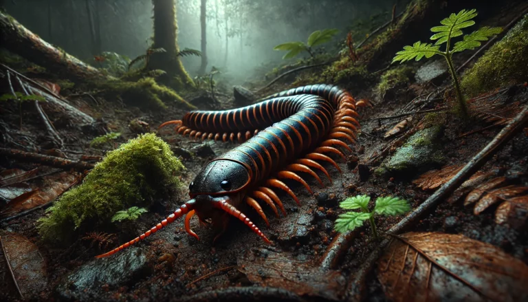 Skolopendra jadowita. Groźne stworzenie lasów deszczowych (FOTO: canva.com)