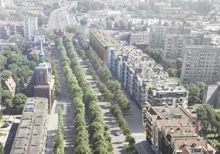 Długie Ogrody do zmiany. Tak będzie wyglądać nowa przestrzeń (FOTO: Restudio Jacaszek Architekci i Saneccy Architektura Krajobrazu)