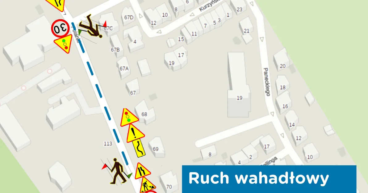 Będzie paraliż ważnej ulicy w Oliwie. Rozpoczyna się przebudowa (FOTO: gdansk.pl)