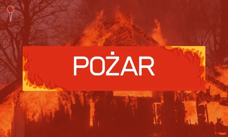 Pożar na terenie portu wojennego w Gdyni (FOTO: canva)