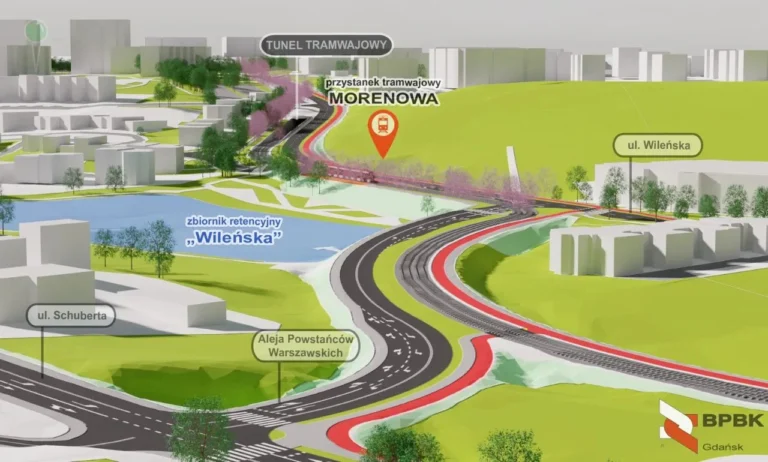 12 ofert na budowę trasy tramwajowej Gdańsk Południe - Wrzeszcz (FOTO: DRMG)