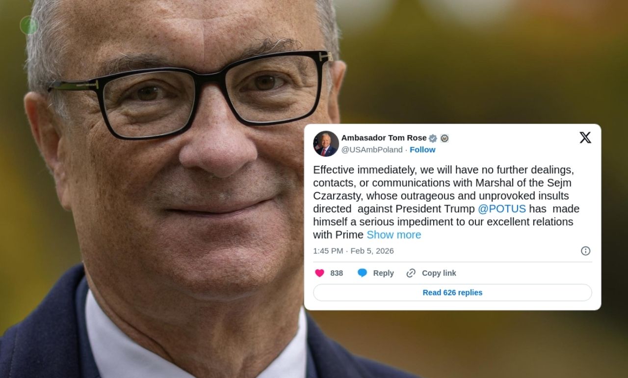 Ambasador USA zrywa kontakty z Włodzimierzem Czarzastym