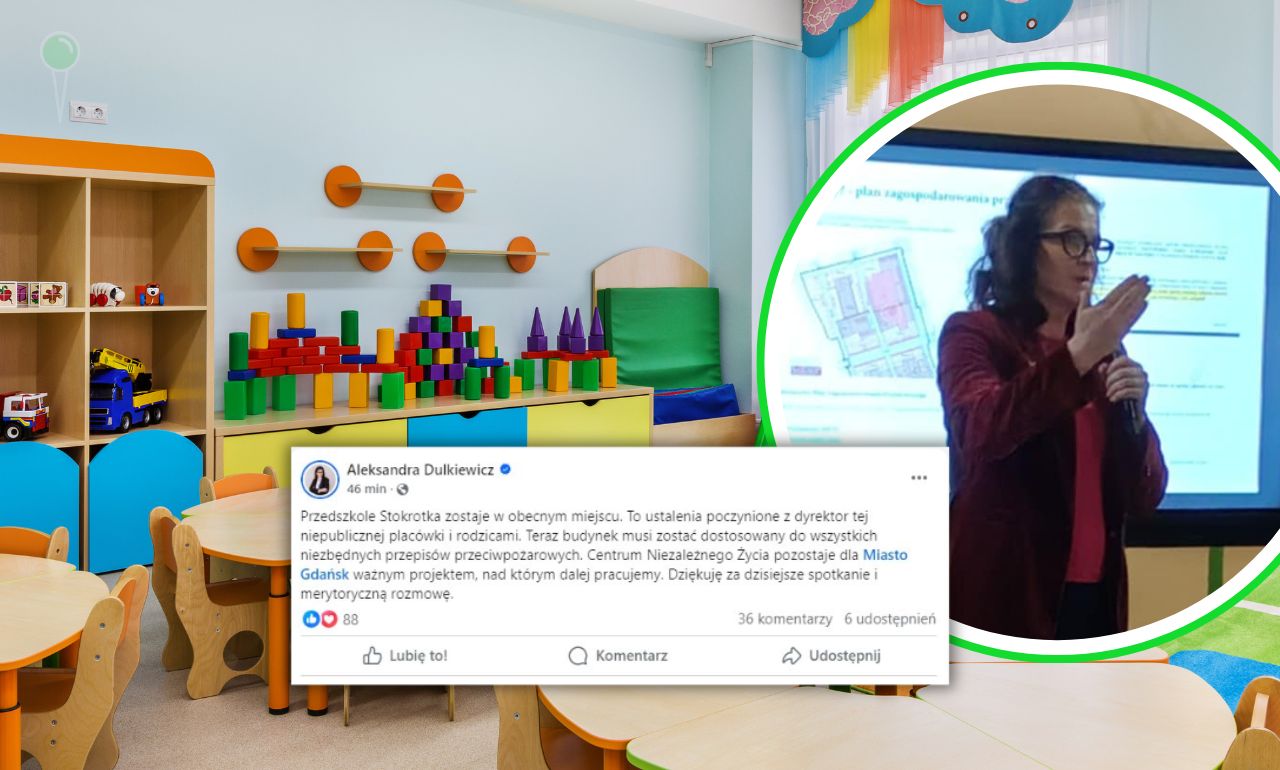 Zwrot w sprawie przedszkola „Stokrotka” w Gdańsku po presji rodziców